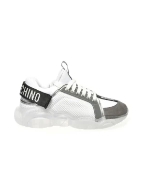 Białe Sneakersy Moschino