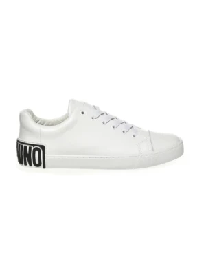 Białe Sneakersy Moschino