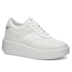 Zdjęcie produktu Białe sneakersy na platformie CARINII B9052-I81-L46-000-F69
