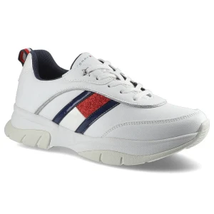 Zdjęcie produktu Białe Sneakersy Tommy Hilfiger Damskie Modne Buty