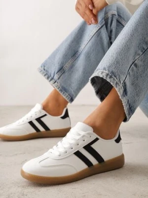 Białe Sneakersy Typu Klasyczne Tenisówki Kilice seastar