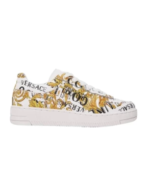 Białe Sneakersy Versace Jeans Couture