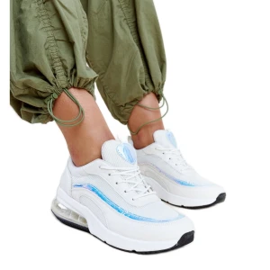 Białe sneakersy z hologramem Jelka Inna marka