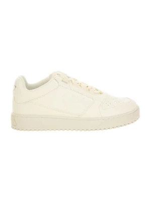 Białe Sneakersy z Ikonicznym Orłem Emporio Armani