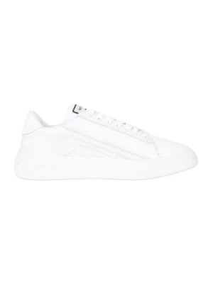 Białe Sneakersy z Logo Wysokie Valentino