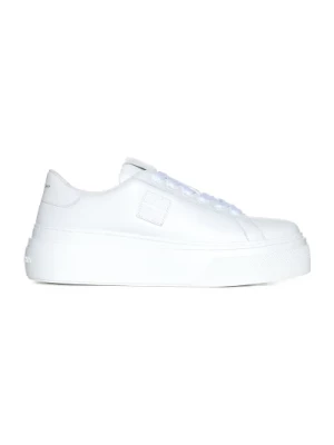 Białe Sneakersy z Niebieskimi Akcentami Givenchy