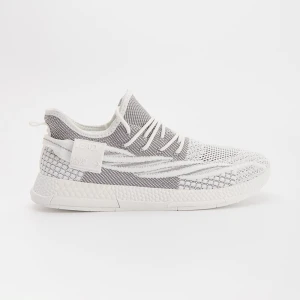 Białe sneakersy z siateczki House