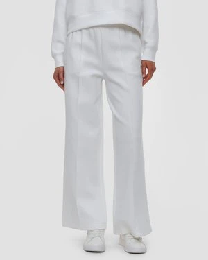 Białe Spodnie Dresowe Damskie Lacoste