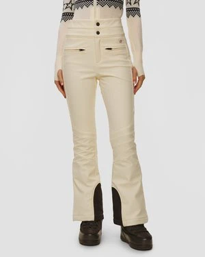 Białe Spodnie Narciarskie Damskie Perfect Moment Aurora Hw Ski Pant