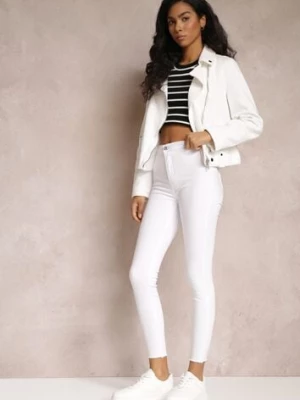 Białe Spodnie Skinny Iolochis daysie