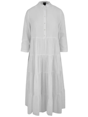 Białe Sukienki dla Kobiet Aspesi
