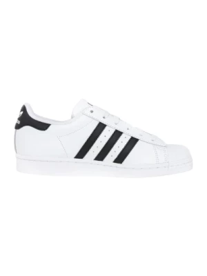 Białe Superstar Sneakers Damskie Adidas Originals