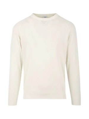 Białe Swetry dla Mężczyzn Aspesi