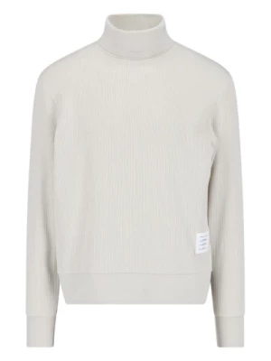 Białe Swetry dla Mężczyzn Thom Browne