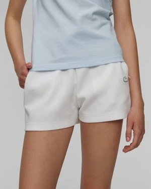 Białe Szorty Damskie Lacoste Gf5378