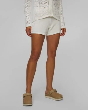 Białe Szorty Damskie The Upside Lavalliere Rosie Knit Short