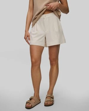Białe Szorty Damskie Varley Mariya Easy Pleat Short 4.5