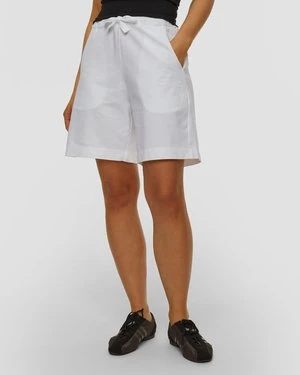 Białe Szorty Dresowe Damskie Deha