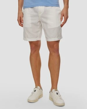 Białe Szorty Lniane Męskie Polo Ralph Lauren