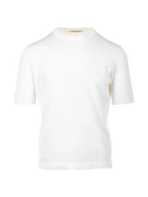 Białe T-shirty i Pola Straight Fit Filippo De Laurentiis