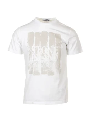 Białe T-shirty i Polos Junior Stone Island