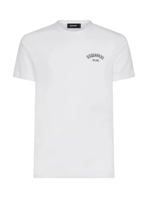 Białe T-shirty & Polosy dla mężczyzn Dsquared2