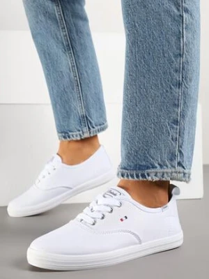 Białe Tenisówki Vices w Klasycznym Stylu Gallriva ballada