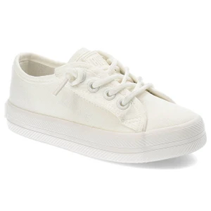 Białe Trampki Big Star Dziecięce Zapinane Na Rzep