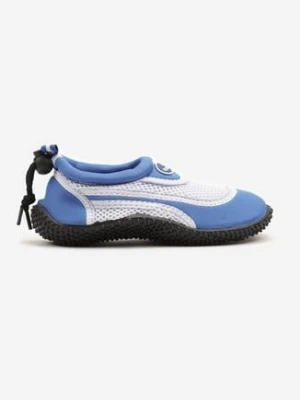 Białe Wsuwane Buty Sportowe z Siateczki do Wody Velselia