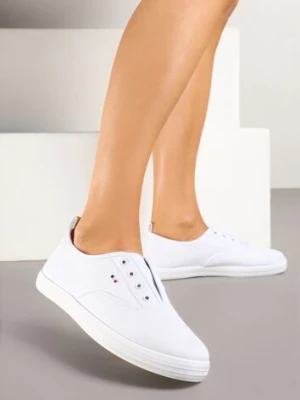 Białe Wsuwane Tenisówki w Casualowym Stylu Sepessa ballada