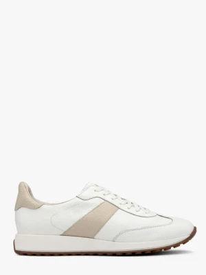 Biało beżowe sportowe półbuty damskie Ryłko