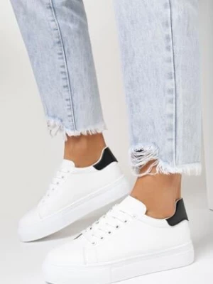 Biało-Czarne Sneakersy Iolusa