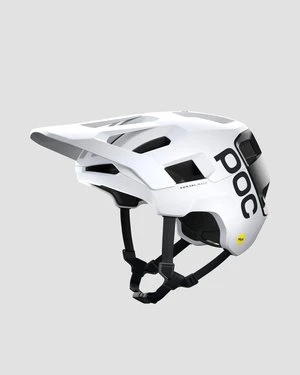 Biało-czarny Kask Rowerowy Poc Kortal Race Mips