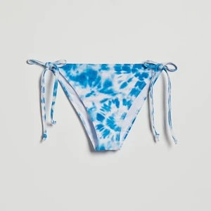 Biało-niebieski dół od kostiumu bikini tie-dye House