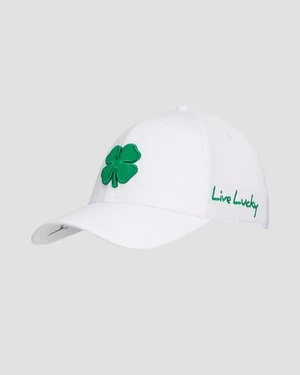 Biało-zielona Czapka Z Daszkiem Black Clover Premium Clover 16
