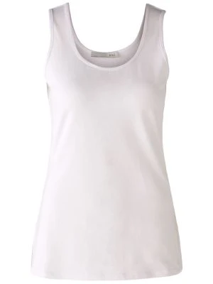 BIAŁY BAWEŁNIANY TOP OUI