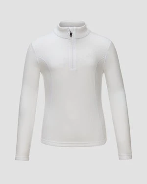 Biały Golf Narciarski Dziewczęcy Poivre Blanc Romy