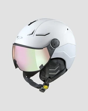 Biały kask narciarski CP premium helmets Coya+