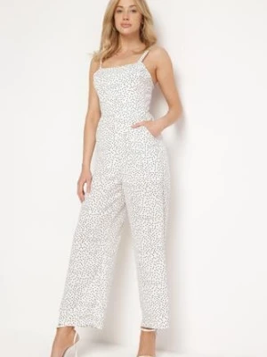 Biały Kombinezon Aereira rosa