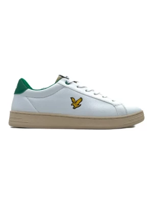 Biały Męski Sneaker Wiosna Lato 2024 Lyle & Scott