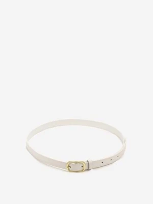 Biały Pasek Ozdobiony Klamrą Mevenia jordan