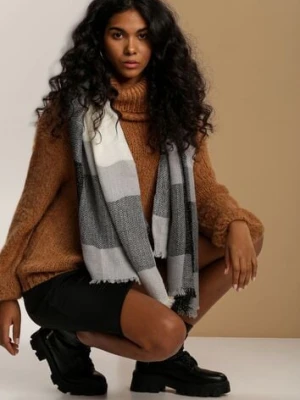 Biały Szalik Aurave