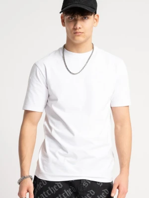 Biały t-shirt bez nadruków Reporter Young