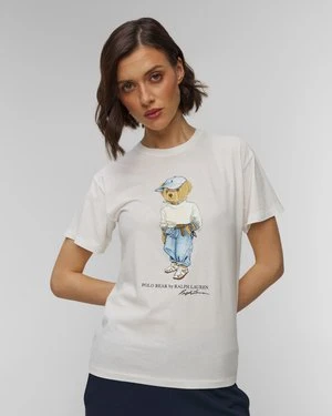 Zdjęcie produktu Biały T-shirt Damski Polo Ralph Lauren