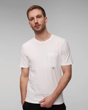 Biały t-shirt męski C.P. Company CP Company