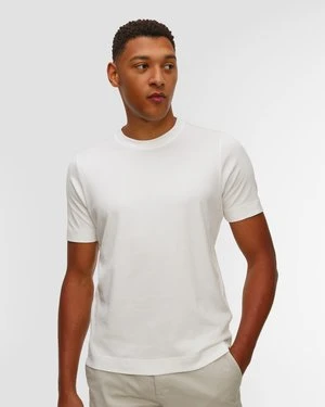 Biały T-shirt męski Gran Sasso