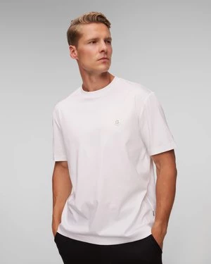 Biały T-shirt Męski Hugo Boss C Taut