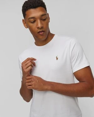Biały T-shirt Męski Ralph Lauren Polo Ralph Lauren