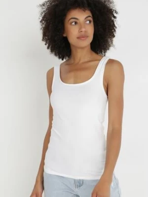 Biały Top Bawełniany Aestina glo-story
