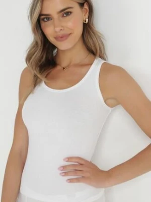 Biały Top Bawełniany Dorania glo-story